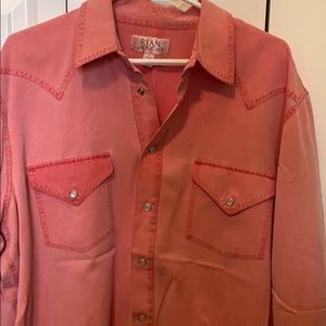 Men’s pearl snap shirt